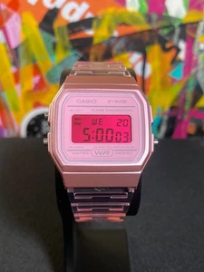 Casio rosa personalizado F91w rosa profundo mod - Imagen 1 de 1