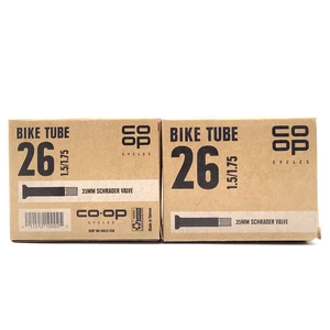 Ciclos cooperativos Bicicleta de montaña Tubo interior 26" x 1,5"-1,75", 35 mm Schrader Paquete de 2 - Imagen 1 de 5
