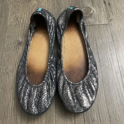 Tieks Drago Edición Limitada Ballet Pisos Talla 8 Usado Hada Metálico Foto 1 de 4