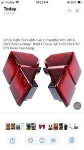UTV LED Tail Lights - Picture 1 of 2