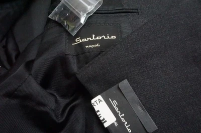 Sartorio Napoli Gris Tejido S100s Lana 2 Piezas Traje Chaqueta Pantalones 44R TOTALMENTE NUEVO Foto 1 de 4