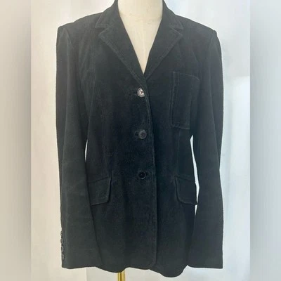 VTG Y2K DKNY Suede Leather Blazer 10P - Image 1 of 4