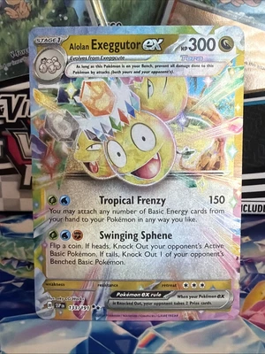 Alolan Exeggutor ex - Double Rare SV08: Surging Sparks 133/191 NM - Image 1 of 2