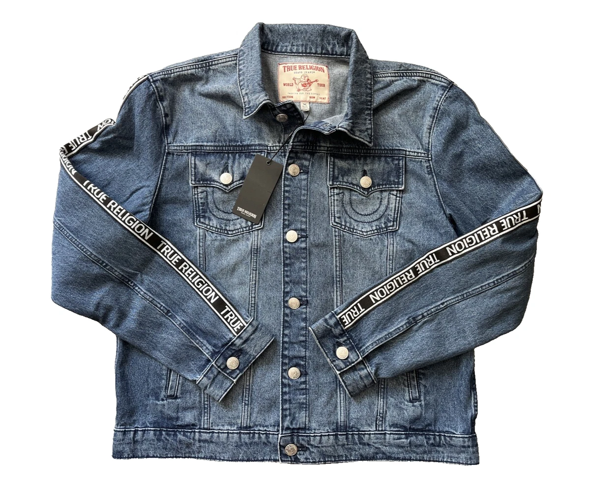 true religion jeans denim jacket products for sale | eBay
