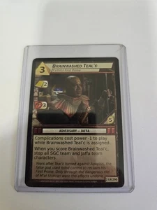 Stargate TCG / CCG System Lords ULTRA RARE FOIL Brainwashed Teal'C 2 UR 290 - Picture 1 of 1