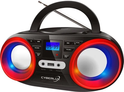 CD-Player CD-Radio Tragbares Kinder Radio Stereo Anlage Boombox Kompaktanlage - Bild 1 von 4