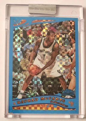 RASHAD McCANTS 2005 TOPPS CHROME **SEALED** X-FRACTOR  /90 !!🔥🔥 T'WOLVES / UNC - Image 1 of 2