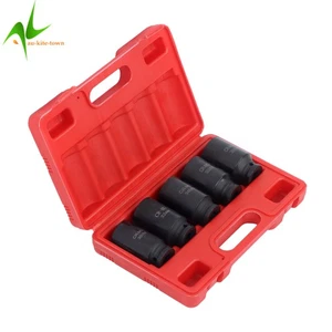 NEW 30MM 32MM 34MM 36MM 38MM 5PCS 12 Points 1/2" Deep Impact Socket Set - Picture 1 of 10