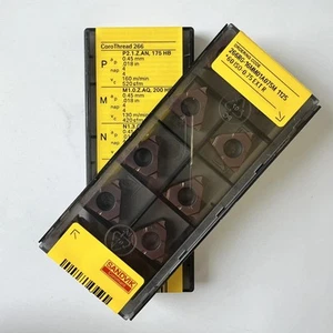 Original Sandvik / 266RG-16MM01A075M 1125 /CNC Drehmaschine Hartmetall Klinge Werkzeug 10 tlg - Bild 1 von 5