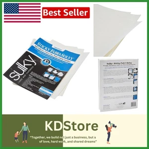 Sticky Fabri-Solvy Stabilizer Pack – Perfect for Crafting Precision and Ease - Picture 1 of 8