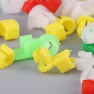 Universal Auto Door Lock Rod Clip Driver Side Handle Retainer Plastic Fasteners - Picture 1 of 9