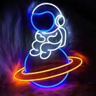 Astronaut Neon LED Sign Planet Wall Light Gaming Room Party Sign Spaceman 