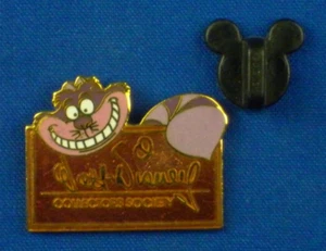 Prendedor # 1003 de la Sociedad de Coleccionistas de Cheshire Cat WDCC Membresía 1994 - Imagen 1 de 3