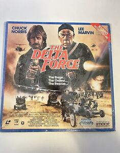 The Delta Force, Laserdisc, Chuck Norris, Lee Marvin Extended Play (CX)