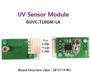 UVC Sensor Module Basic Test UV-C Lamp Monitoring UV Power Measure /1Pack(5ea) - Picture 1 of 6