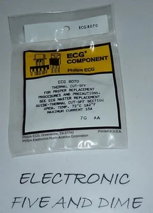 ECG8070  THERMAL FUSE 72*C - Picture 1 of 1