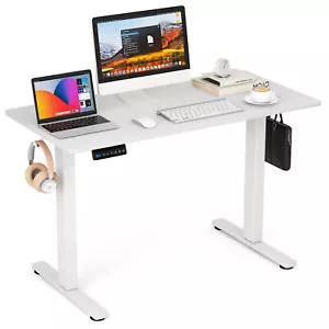 120/140cm Electric Standing Desk Home Office Sit Stand Adjustable Computer Desk - Picture 1 of 32