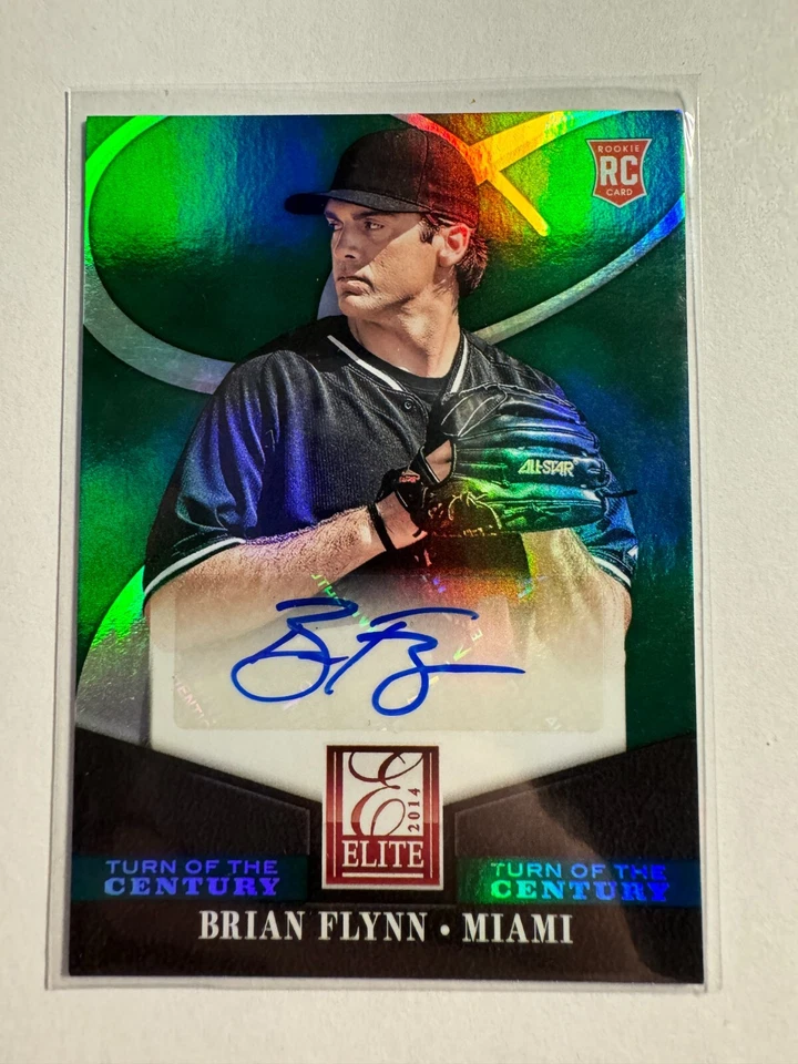 K133,933 - 2014 Elite Turn of the Century Autographs #70 Brian Flynn Auto - Image 1 of 1