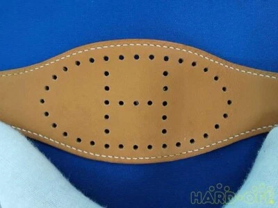 Brazalete Brazalete Brazalete Hermes Evelyne H Logo Cuero Marrón Usado Foto 1 de 4