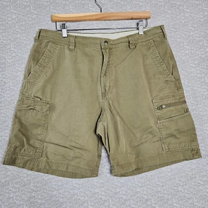 Columbia Cargoshorts Herren Größe 38 Khaki Grün XM4245 Wandern Reißverschlusstaschen - Bild 1 von 8
