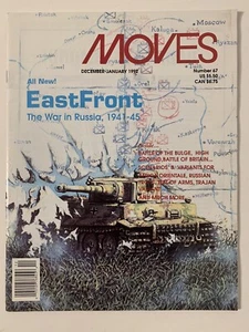 Moves Magazine December January 1992 Number 67 SPI RPG Games EastFront - Picture 1 of 5