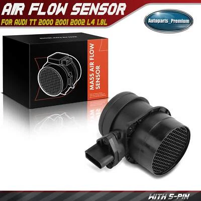 Nuevo sensor de flujo de masa de aire negro para Audi TT 2000 2001 2002 L4 1,8 L con carcasa Foto 1 de 4