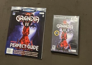Grandia 2 PlayStation 2 Factory Sealed Brand New Game & Strategy Guide Book - Picture 1 of 3