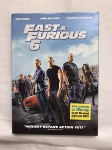 Fast & Furious 6 DVD with slip cover - Picture 1 of 6