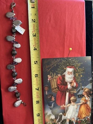 Freshwater water Pearl Multi Color 7.25 Inch Bracelet. Silver and Pearls GIFT - Image 1 of 3