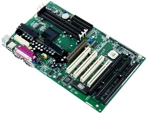 QDI P6V693A/A6/133E 2.0 Slot 1 3X Sdram 3X Isa 4X AGP PCI ATX Mainboard - Picture 1 of 2