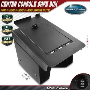 Caja fuerte de bloqueo de consola central para Ford F-250 F-350 Super Duty 2011-2016 - Imagen 1 de 8