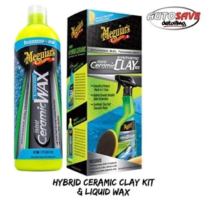 Meguiars Hybrid Ceramic Clay Kit and Hybrid Ceramic Liquid Wax Bundle  - Picture 1 of 1