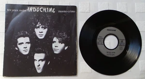 DISQUE VINYLE 45T 7" SP MUSIQUE / INDOCHINE - TES YEUX NOIRS - 1986 ROCK - Picture 1 of 2