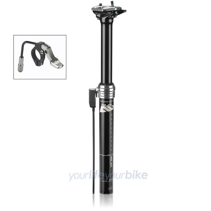 XLC SP-T10 TELESKOP SATTELSTÜTZE 350mm REMOTE 30,9mm VARIO STÜTZE DROPPER ENDURO - Bild 1 von 1