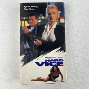 Hard Vice VHS 1994 Shannon Tweed Sam Jones APix Screener Promo New Sealed - Imagen 1 de 2