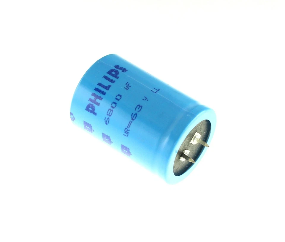 Condensador electrolítico de montaje a presión radial 5x 6800uF 63V CC 63VDC 6800mfd 105C Foto 1 de 1
