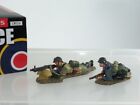 KING AND COUNTRY LW019 GERMAN LUFTWAFFE TROOPS FIELD DIVISION MACHINE GUN TEAM 
