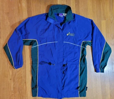 Vintage Asics Womens Windbreaker Jacket Size S - Image 1 of 4