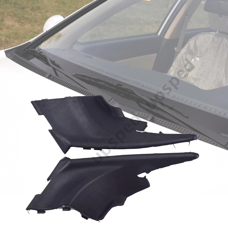 1 par de cubiertas de tapa lateral limpiaparabrisas delantero para Hyundai Accent 2006-2011 Foto 1 de 4