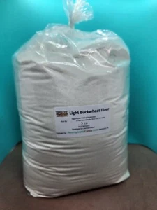Birkett's Best 5 LB LIGHT BUCKWHEAT FLOUR Gluten Free Bulk Bag - Picture 1 of 2