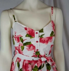 Esley dress junior size large pink floral summer sun nwt - Picture 1 of 7