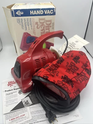 Dirt Devil Hand Held Vacuum Plus By Royal Model 08100 Red Works - Image 1 of 4
