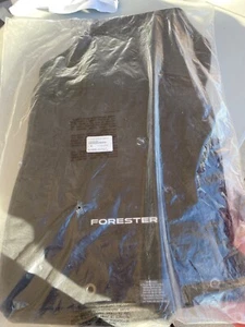 NEW!! 2019-2021 SUBARU FORESTER Carpet 4 Piece Floor Mat Set Black OEM ORIGINAL - Picture 1 of 3