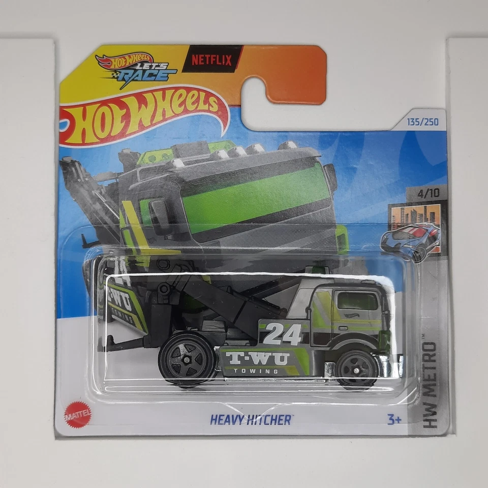 Hot Wheels Mattel 2024 Heavy Hitcher 135/250 HW Metro 4/10 - Immagine 1 di 1