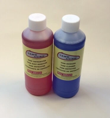 Tankcure Kit Fuel Petrol Tank Rust Remover & Cleaner Classic Restoration  - Image 1 of 3