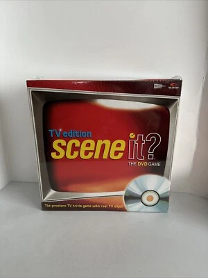 Scene It? TV Edition The DVD Game NEW Unopened Factory Sealed - Image 1 of 4