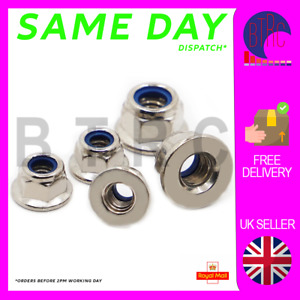 1/18 RC Car Flanged wheel nuts Nylock Truck Buggy Crawler CN 3mm Hop-Up