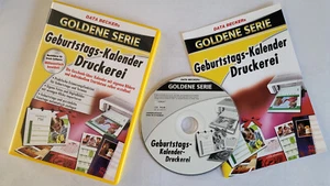Kalender Druckerei, Geburtstagskalender, Goldene Serie von Data Becker - Bild 1 von 6