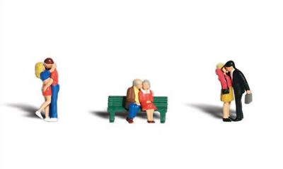 Woodland Scenics A2133 N Scale Lovers - Image 1 of 4