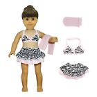 Doll Clothes Bikini Swimsuit Set  Fits American Girl Doll & 18 inch dolls